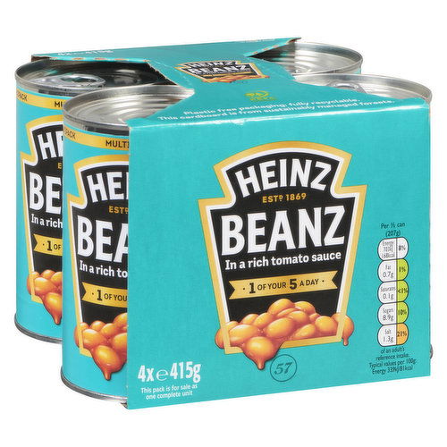 Heinz - Baked Beans 4Pk