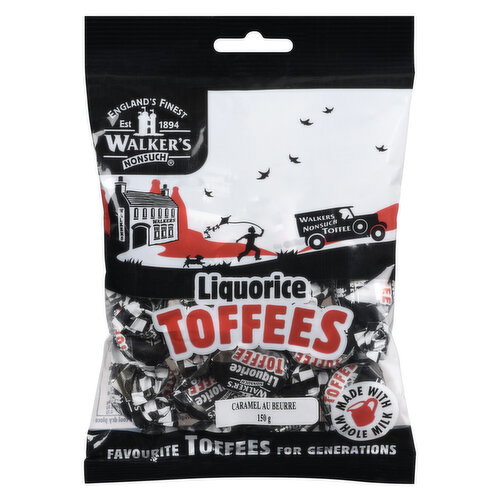 Walkers - Walkers Toffee Bags Liquorice