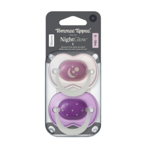 Tommee Tippee - 6-18 Night Glow Pacifier