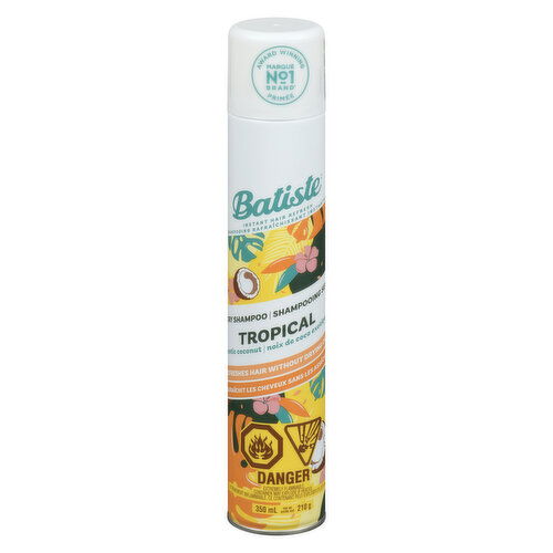 Bastiste - Dry Shampoo Tropical Exotic Coconut