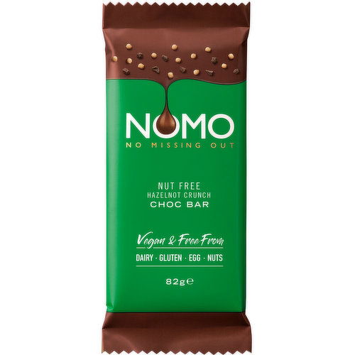 NOMO - Nut Free Hazelnut Crunch Bar