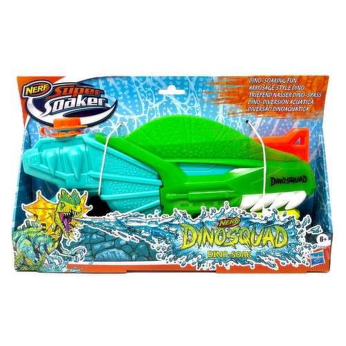 Nerf - Super Soaker DinoSquad Water Blaster