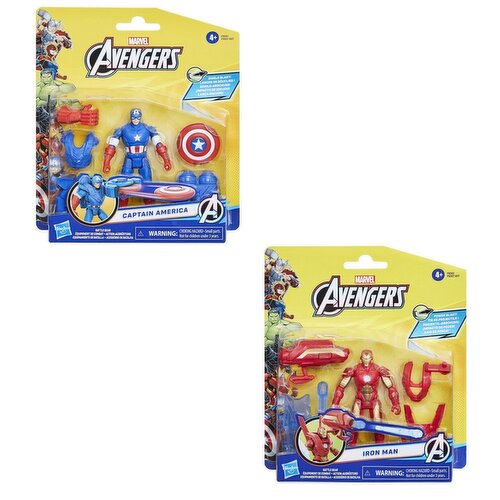 Marvel - Avengers Hero Battle Gear, 4 Inch