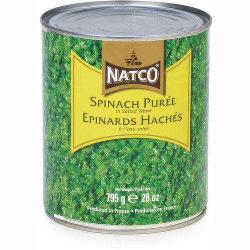 Natco - Spinach Puree in Salted Water