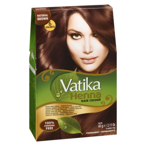 Dabur - Vatika Henna Hair Color - Natural Brown