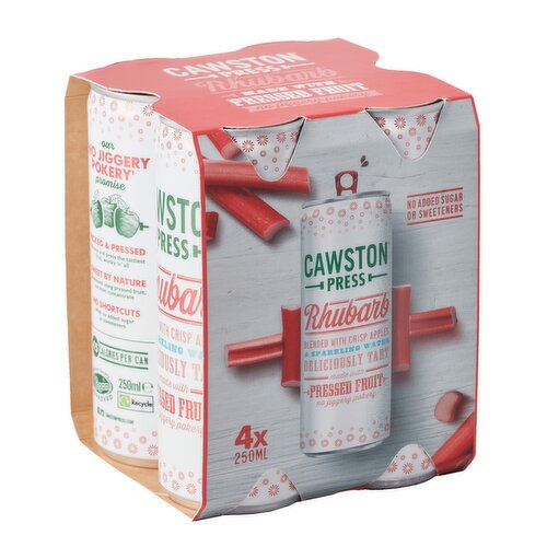 CAWSTON PRESS - Sparkling Rhubarb & Apple Drink