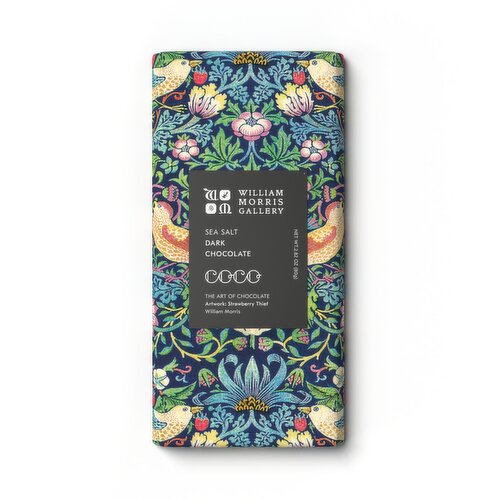 COCO Chocolatier - Sea Salt Dark Chocolate Bar