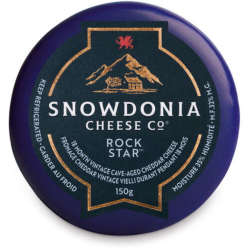 Snowdonia - Rock Star Cave-Aged Cheddar Cheese