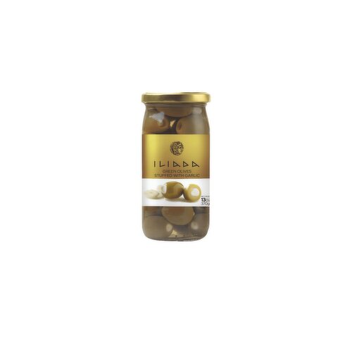 Iliada - Green Olives Stuffed with Garlc