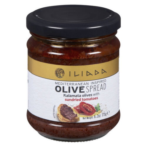 Iliada - Kalamata Olive Spread with Sundried Tomatoes