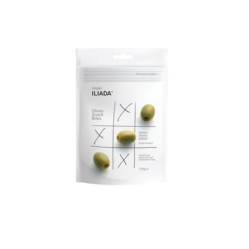ILIADA - Snack Bites Pitted Green Olives