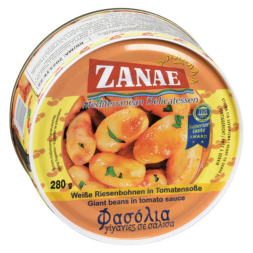 Zanae - Butter Beans In Tomato Sauce