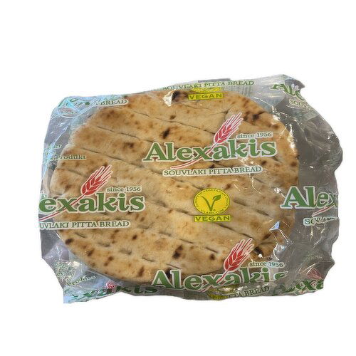 Alexakis - Greek Wheat Pita Bread 6Pc