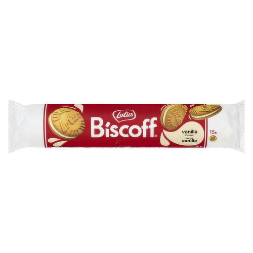 Lotus - Biscoff Sandwich Cookie, Vanilla