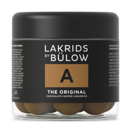 Lakrids - A - The Original Licorice Chocolate Coated