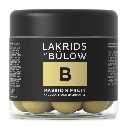 Lakrids - B - Passion Fruit Licorice