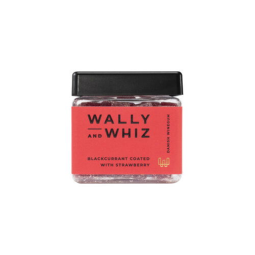 Wally and Whiz - Blackcurrant Strawberry Wine Gums