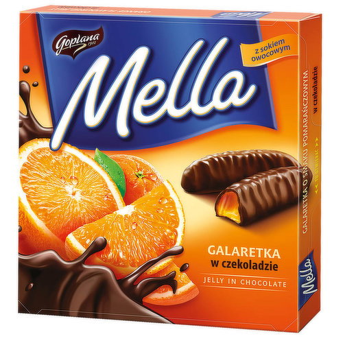 Goplana - Mella Orange Jellies In Chocolate