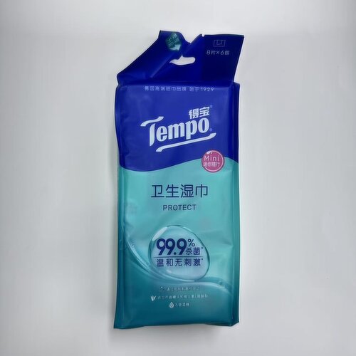 Tempo - Protect Mini Wet Wipe