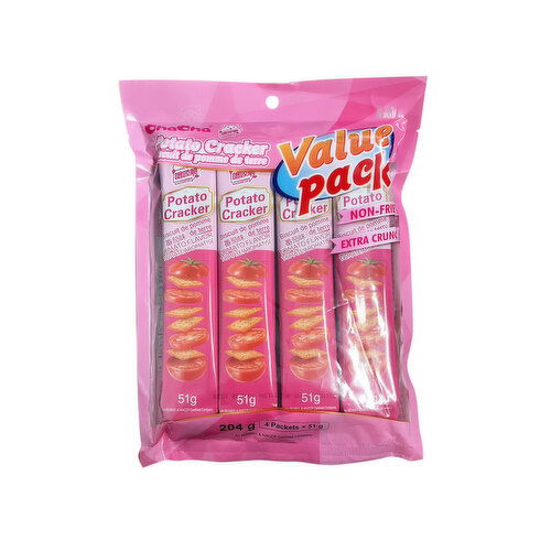 ChaCha - Potato Crackers- Tomato Flavor