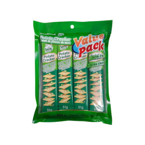 ChaCha - Potato Crackers- Scallion Flavor