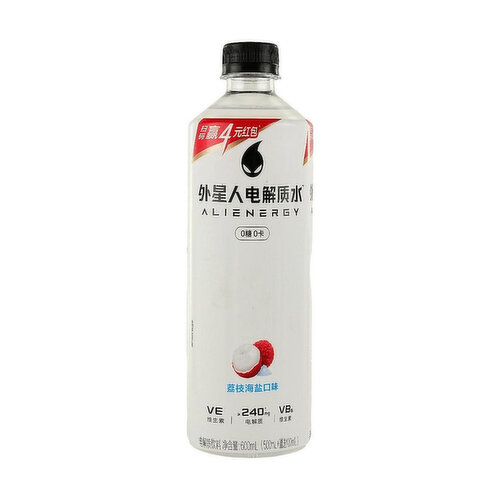 Genki Forest - ALIENERGY LYCHEE SEA SALT
