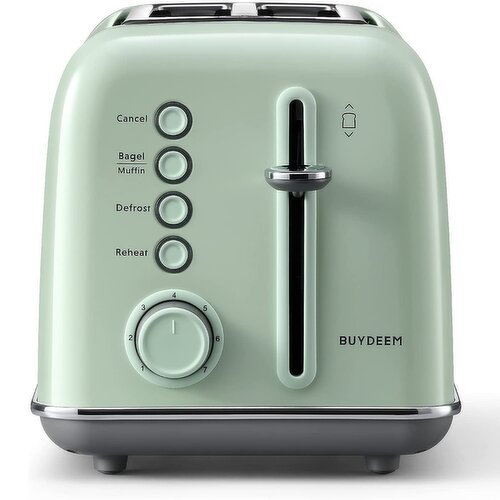 BUYDEEM - 2-Slice Metal Toaster