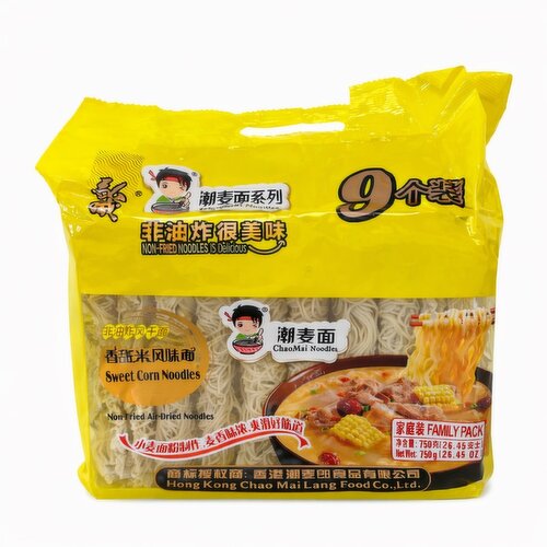 Hong Wei - sweet corn flavor noodle