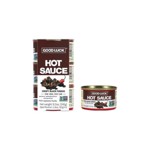 GOOD LUCK - Hot Sauce - Crispy Black Fungus