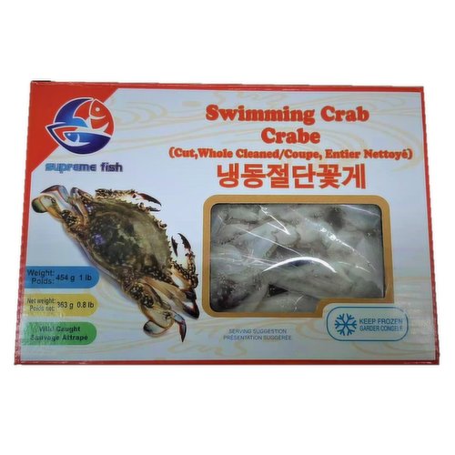 Supreme Fish - Frozen Blue Crab Cut