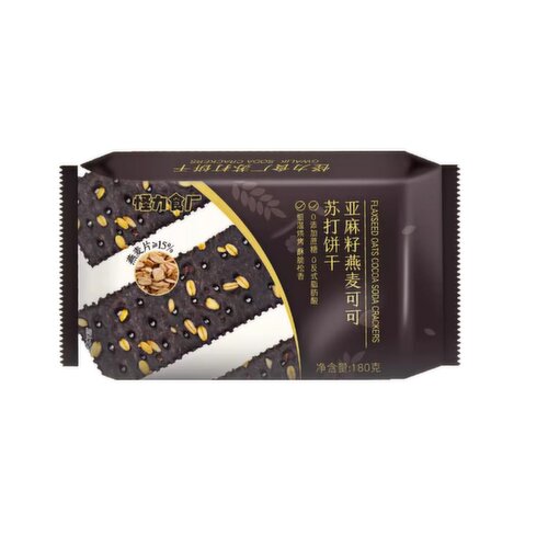 GuaiLiShiChang - Flaxseed Oats Cocoa Soda Crack