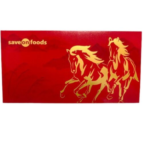 Save-On-Foods - Red Pocket Envelope