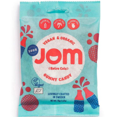 Jom - Gummies Sour Retro Cola