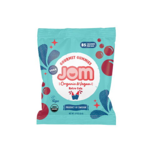 Jom - Sour Retro Cola Gummies