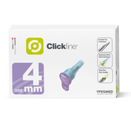 Clickfine - 4mm Needles