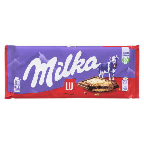 Milka - Lu Chocolate Bar