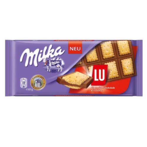 Milka - Lu Chocolate Bar