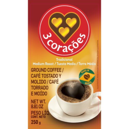 3 Coracoes - Regular Coffee