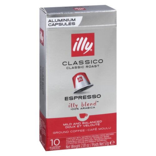 illy - Compatible Coffee Classico, Classic Roast