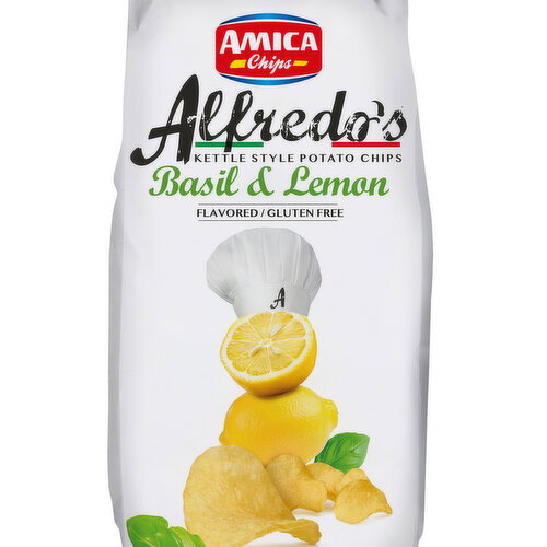 AMICA Chips - Alfredos Lemon & Basil Potato Chips