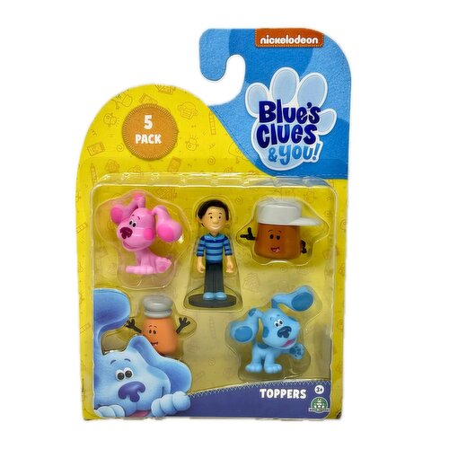 Blues Clues - Pencil Toppers 5pk Asst