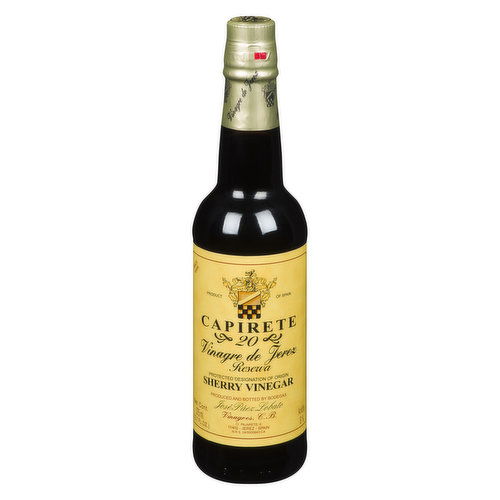 Jl Jardines - JL Jardines Capirette Reserve 20 Sherry Vinegar