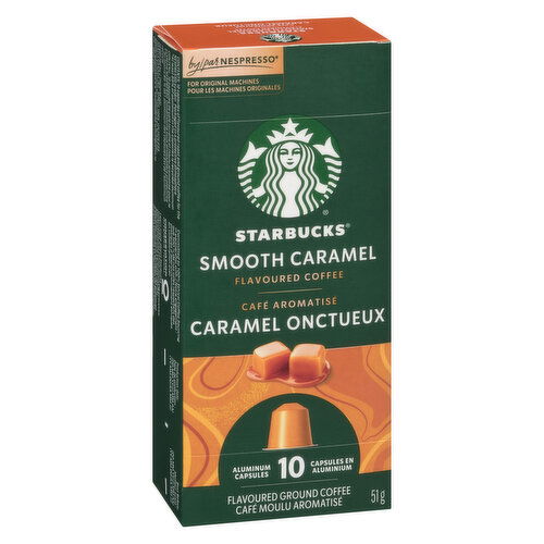 Starbucks - Nespresso Smooth Caramel Pods, 10 Pack