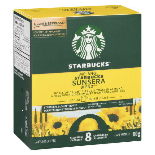 Starbucks - Nespresso Vertuo Sunsera