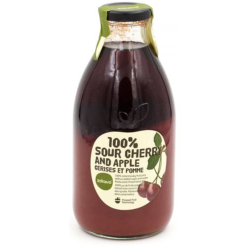 Zdravo - 100% Sour Cherry & Apple Juice