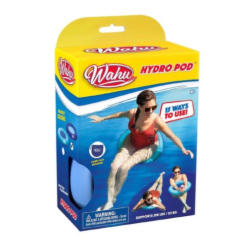Wahu - Hydro Pod Pool Float Blue