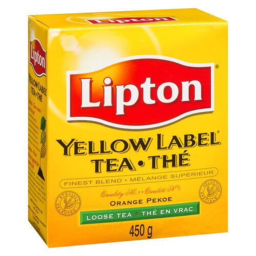 Lipton - Yellow Label Tea - Orange Pekoe Loose Tea