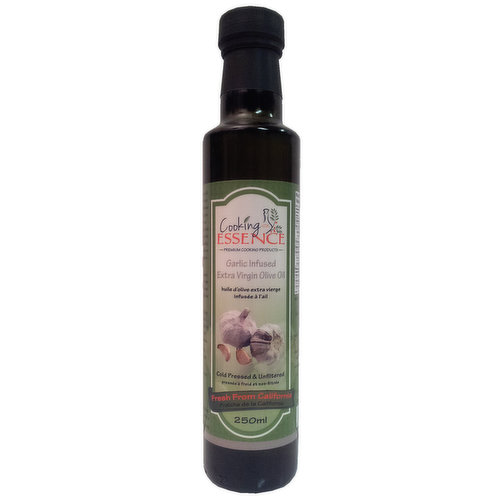 Cooking Essence - Garlic Infused Extra Virgin Olive Oil
