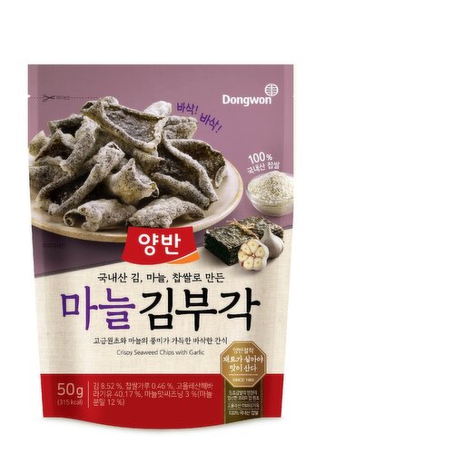 DONGWON - Yangban Seaweed Snack - Garlic