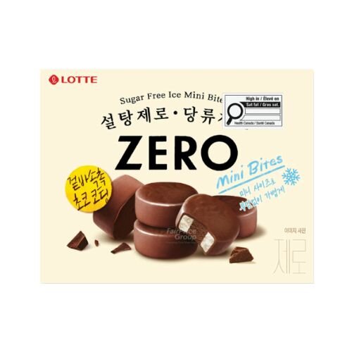 LOTTE - Sugar Free Chocolate Zero Ice Mini Bites